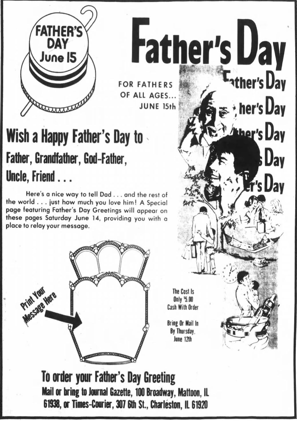 For Father's of all ages...